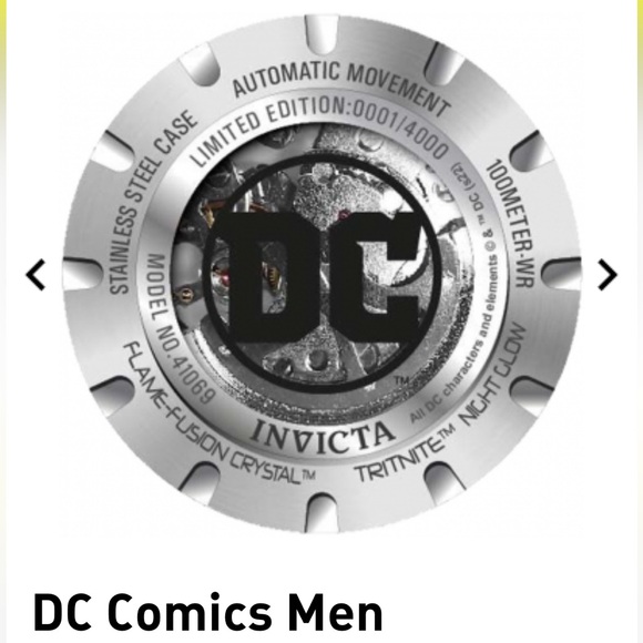 Watch.
LIMITED EDITION - Invicta DC Comics Automatic Men's Watch - Picture 5 of 9
